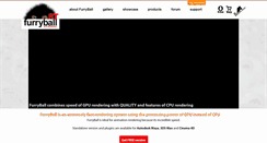 Desktop Screenshot of furryball.aaa-studio.eu